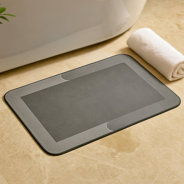 Super-Absorbent Quick-Dry Bathroom Floor Mat - (1 Pc / 80x50 Cm)