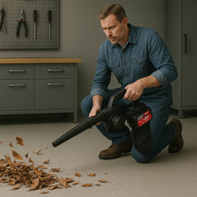 Multi-Purpose Home and Garden Air Blower Kit with Collection Bag for Easy Cleaning