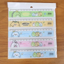 Premium Cute Cartoon Plastic Ruler Set for Kids (5 Pc)