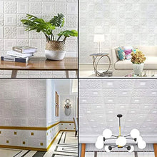 Wallpaper 3D Foam Wallpaper Sticker Panels (70 x 70 Cm / 1 Pc)