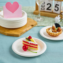 Freshee 6 Inch Round Compostable Bagasse Plate (10 Pcs Pack)