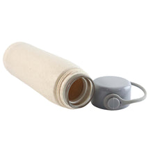 Creative Wheat Glass Water Bottle with Phone Holder (380ml, 80 Pc MOQ)