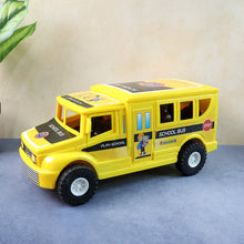 Funwoods Friction-Powered School Bus Toy - (1 Pc)