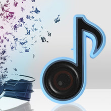 Music Note Shape Wireless Speaker 